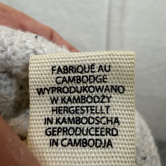 Jessica Simpson Sweater Womens Size Small Cream Turtleneck Cabincore Cozy - Picture 3 of 10